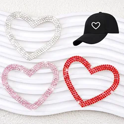 Hollow Love Rhinestone Applique Stickers Diy T-Shirt Hat Mobile Phone Shell Decoration Self-Adhesive Patch Badges