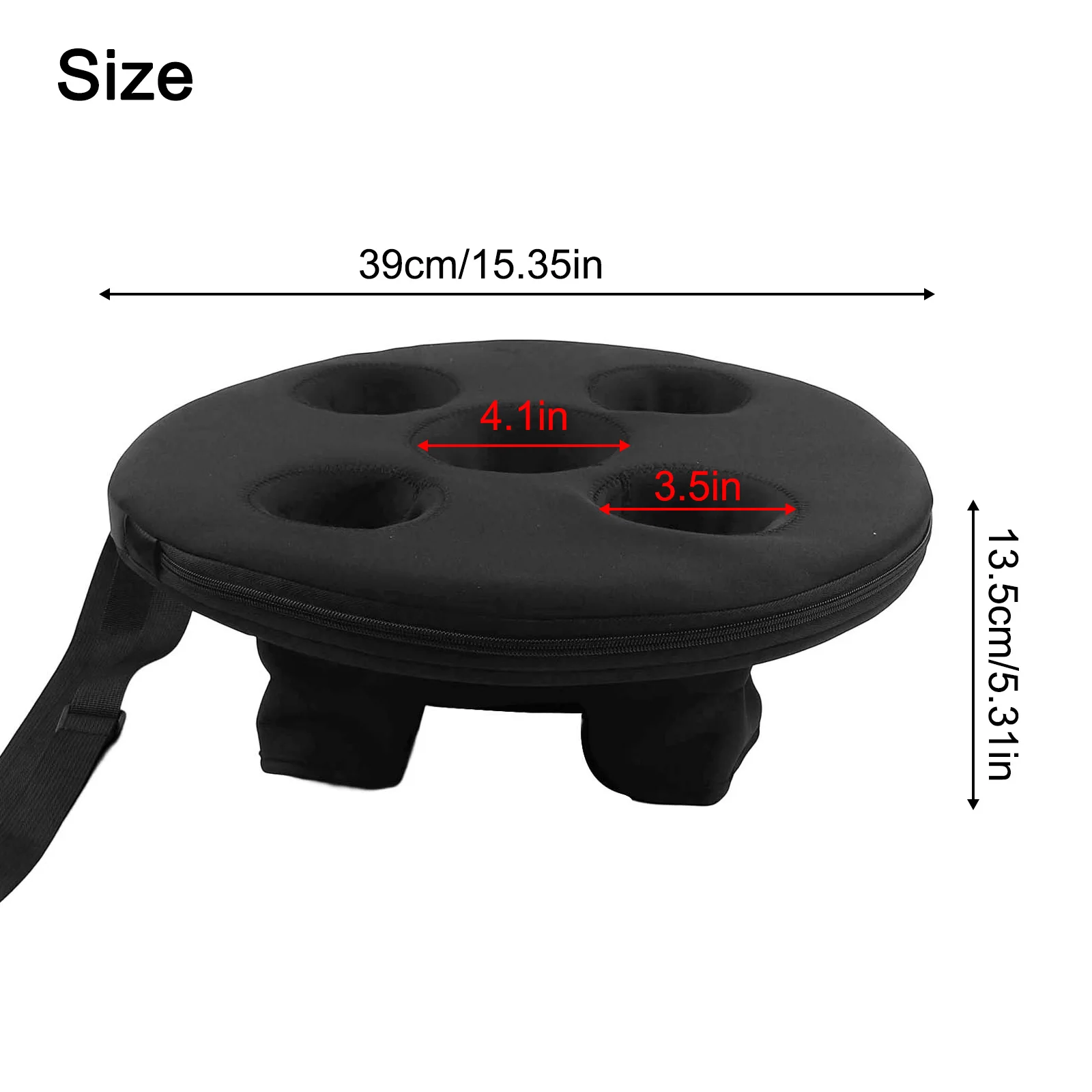 Floating Beverage Holder Floating Drink Holder Reliable Material Scratch And Leak Resistance Easy To Handle Pool Party