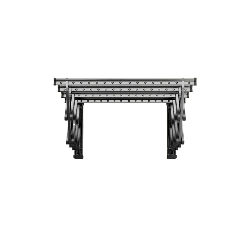 Folding push-pull telescopic window balcony side wall small size drying rack