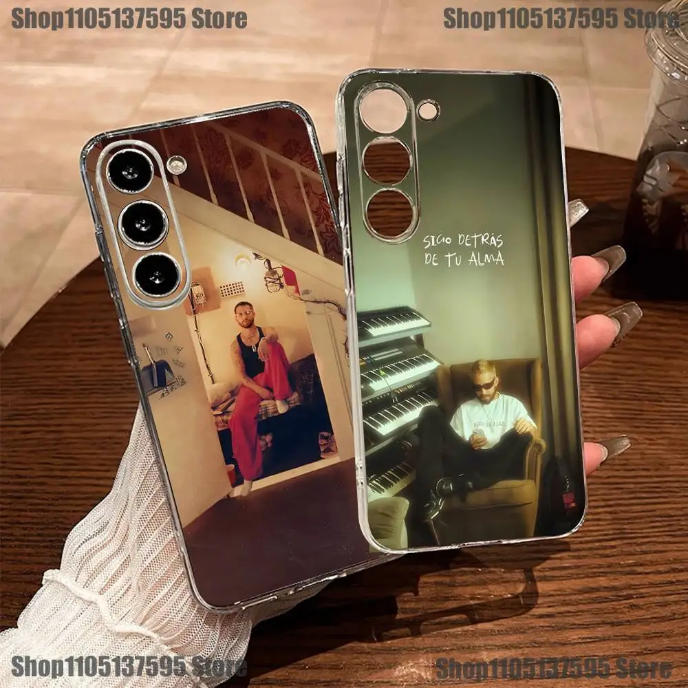 

Singer Mora Album MICRODOSIS Phone Case For Samsung S30,23,21,22,20, FE lite,S10,9,8,7 PIus Note20ultra Soft Transparent