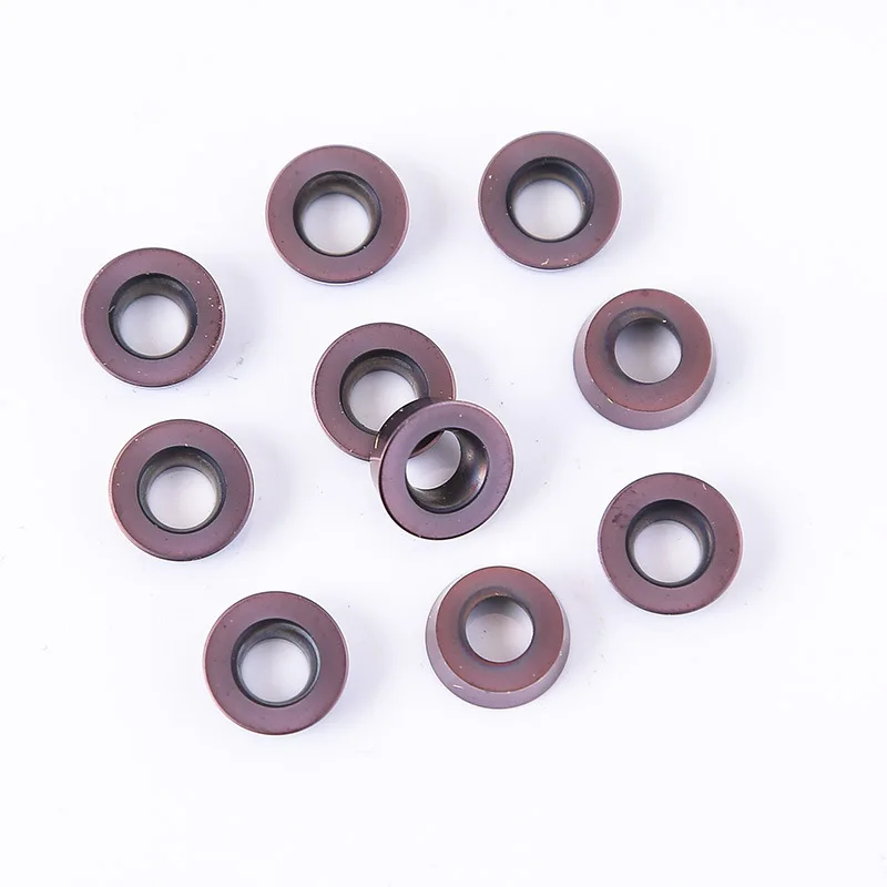 

RDEW1003MO-BG OP1215 OP1315 R5 RDEW1003 Carbide Cutting Tool Milling Tips R5 Round Ring Cutter