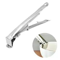 Pot Pan Gripper Tongs Easy to Use Multifunctional Plate Bowl Clip Versatile Comfortable Handle Casserole Clamp for Home Baking