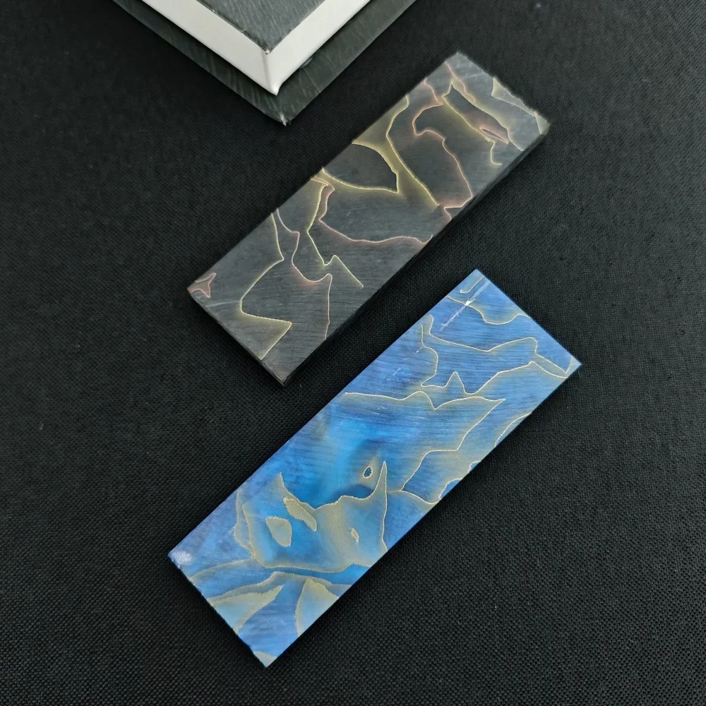 

DIY Tools 1 Pc Resin Handle Material Two Colors Available for Making Knife Handle Patches Resin Compression Template 120x40x8mm