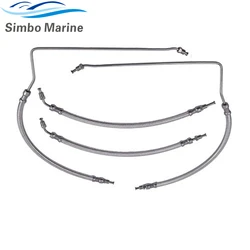 32-864960 32-864959 for MerCruiser Alpha One Gen Two 1 2 I II Trim Tilt hydraulic Ram Cylinder hose kit
