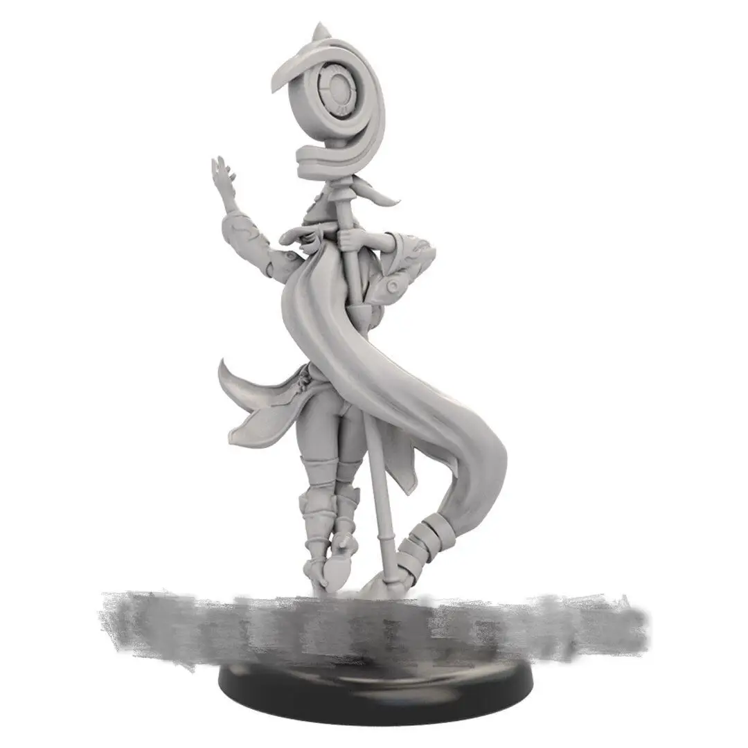 30mm base, Resin Model Figure GK, Unassembled and unpainted kit