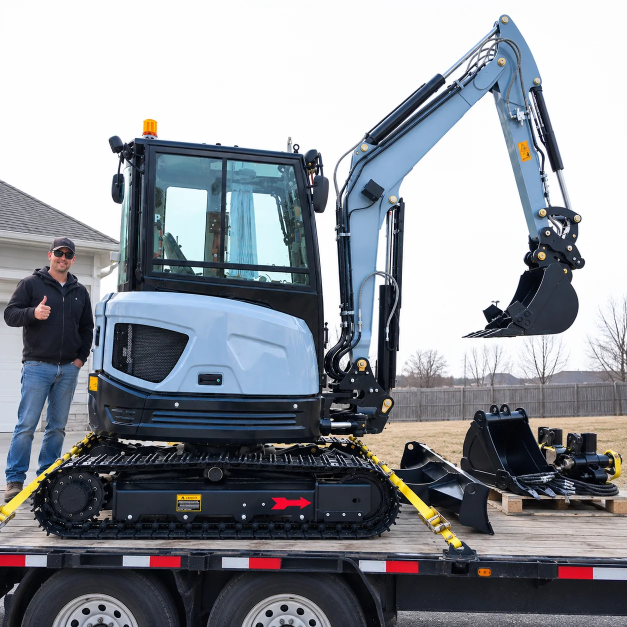 Kubota Engine 3.5 Ton Mini Crawler Excavator Digger CE EPA Euro 5 Customized Heavy Duty Construction Machinery