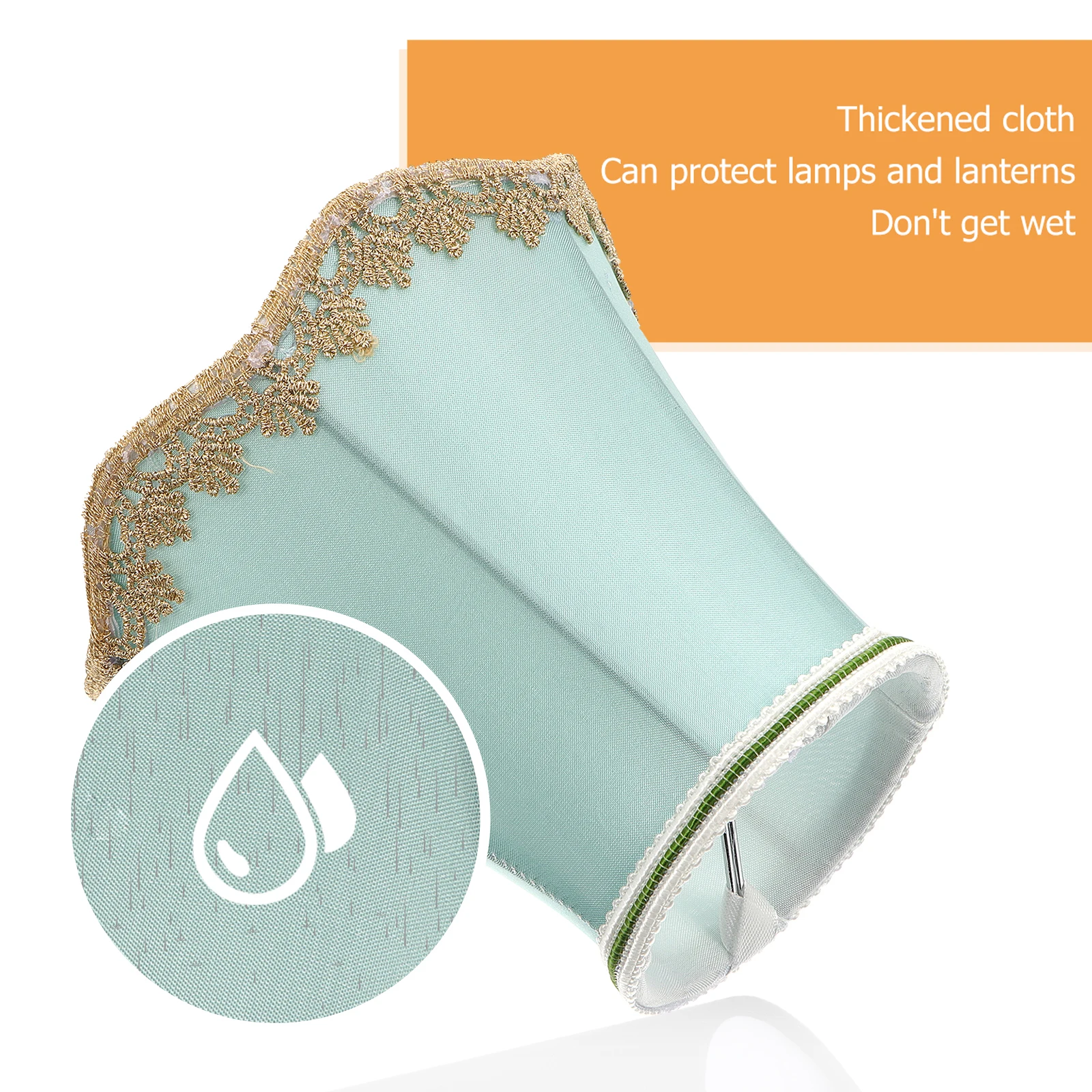 

1pc Cloth Lampshade Light Table Lamp Shade Wall Lamp Shade Proof Soft Lighting Bedroom Living Room Decorative Shades