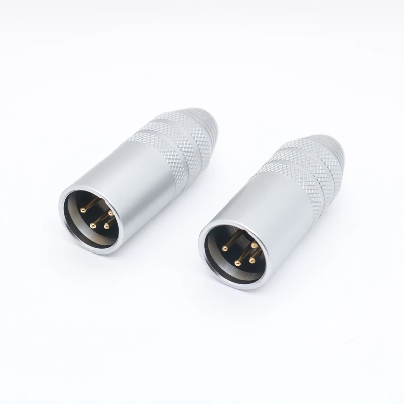 IvipQ-43 XLR 4 Pin męski konwerter wtyczki do 2.5mm 3.5mm 4.4mm 1/8 \