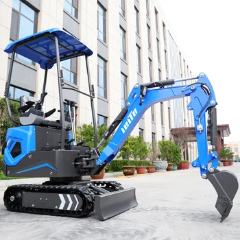 factory stock 1 Ton Mini Excavator Agricultural Small Excavators 1.2ton with customized free shipping Crawler Digger
