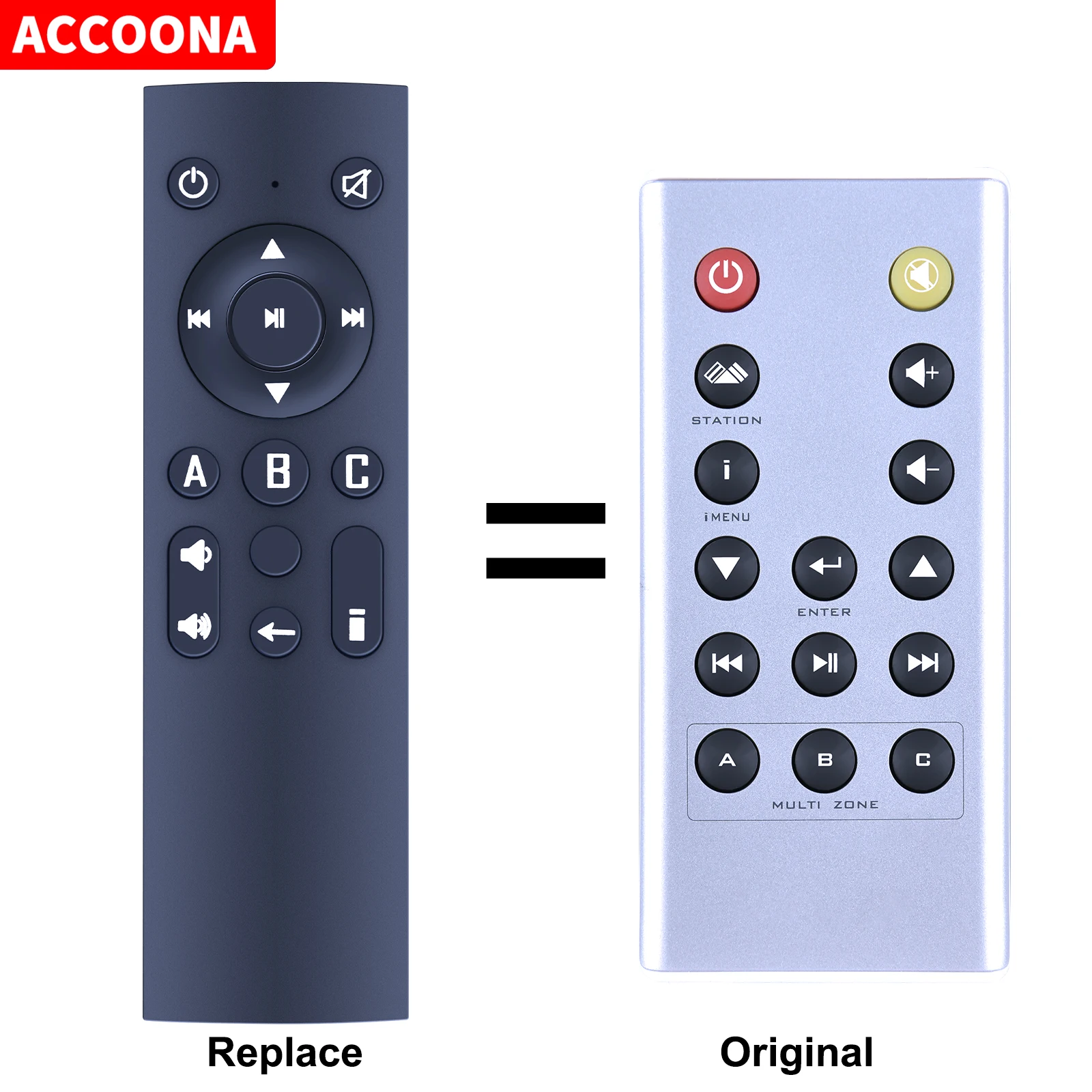 

New RMT-UNIVO1 Remote Control For BLUE AURA .WS80i High-end Audio