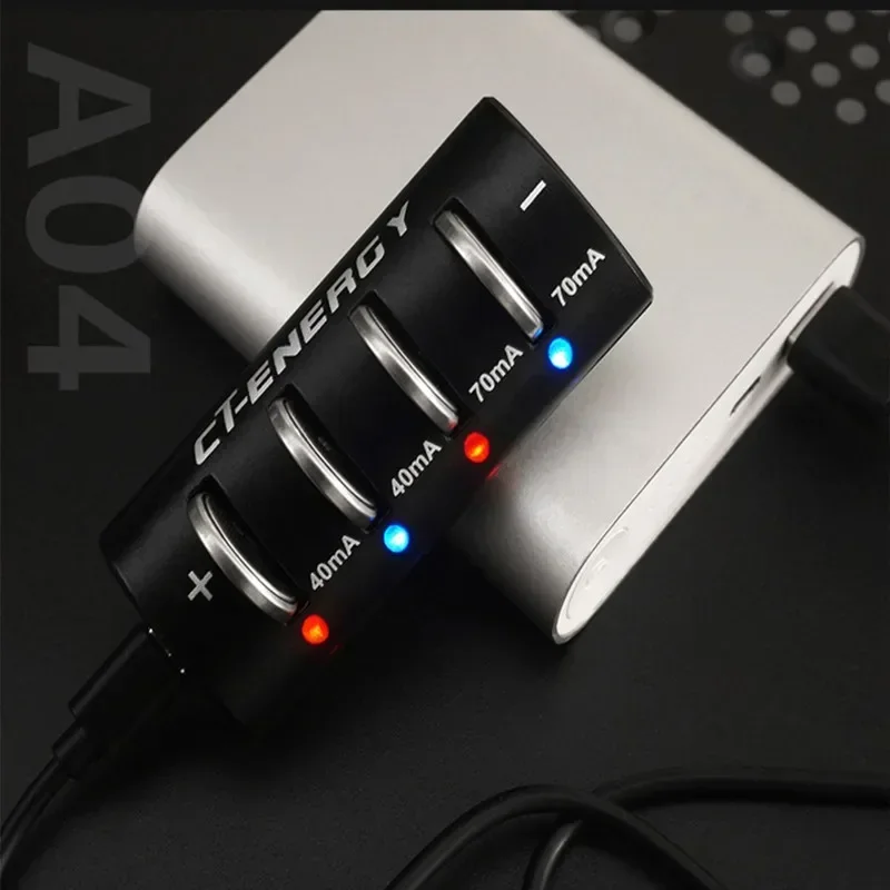 Inteligentny akumulator litowo-jonowy ogniwo monety przejściówka do ładowarki, inteligentna o jasnym świetle jakości akumulator litowo-jonowy ładowarka wyświetlacz konwerter USB — zdjęcie produktu 5