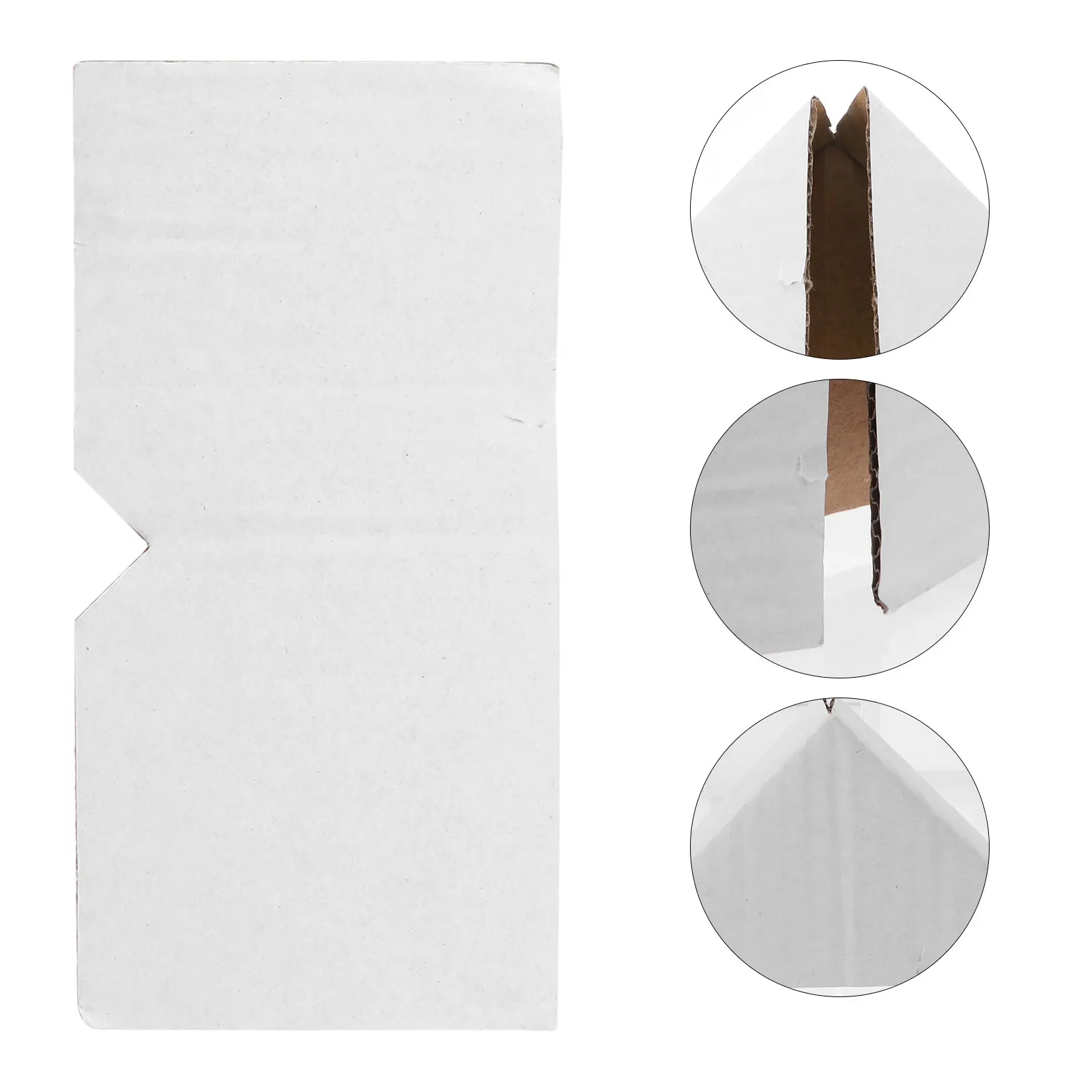 ตัวป้องกันมุมกระดาษแข็งแบบปรับได้ 100 ชิ้น สำหรับป้องกันมุมกรอบรูป ในการขนส่ง การย้ายบ้าน และเพื่อความปลอดภัย