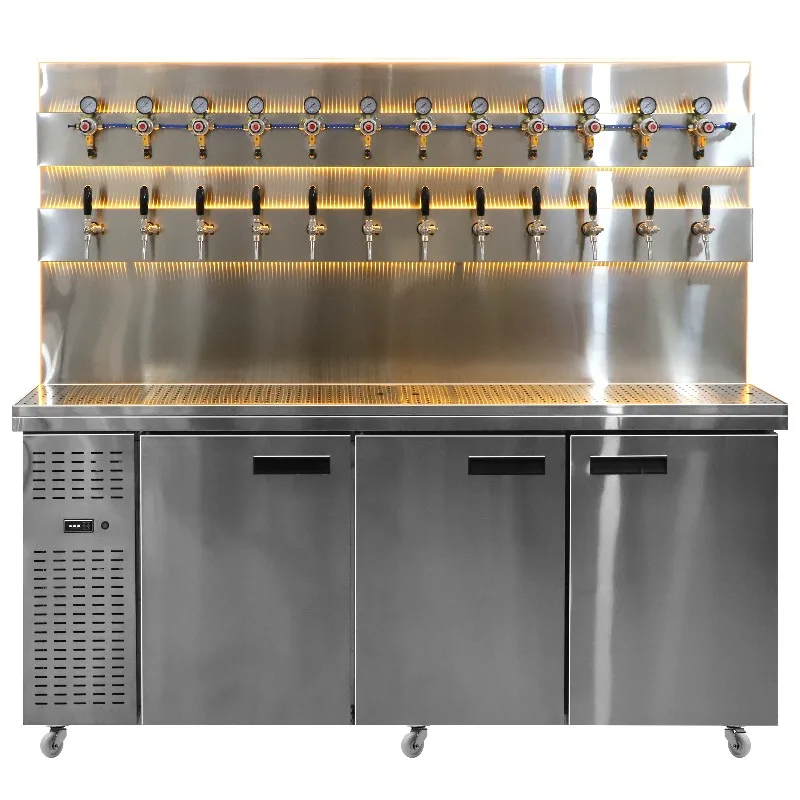 

Household 5L Keg Draft Beer Machine Dispenser Small Mini Kegerator Fridge With Tap for Home Use and Friend Gatherings