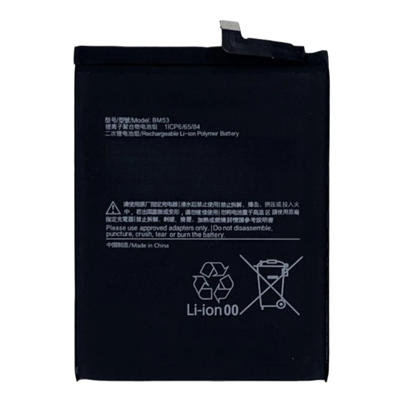 New Mobile Phone Battery BM53 3.94V 3000mAh 11.83Wh  For Xiaomi 10T/10T Pro/ Mi 10T 5G Replacement Batteries+Tools