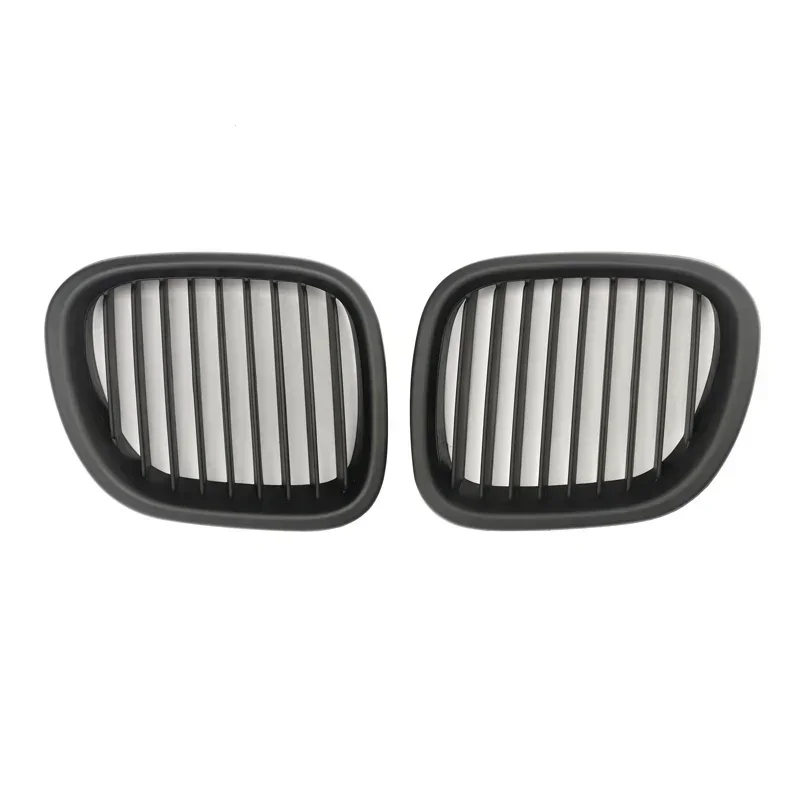 MAGICKIT For BMW Z3 1996-2002 Matte Black Front Bumper Kidney Grille Coupe Convertible 1 Pair of Car Grilles CAR Accessories