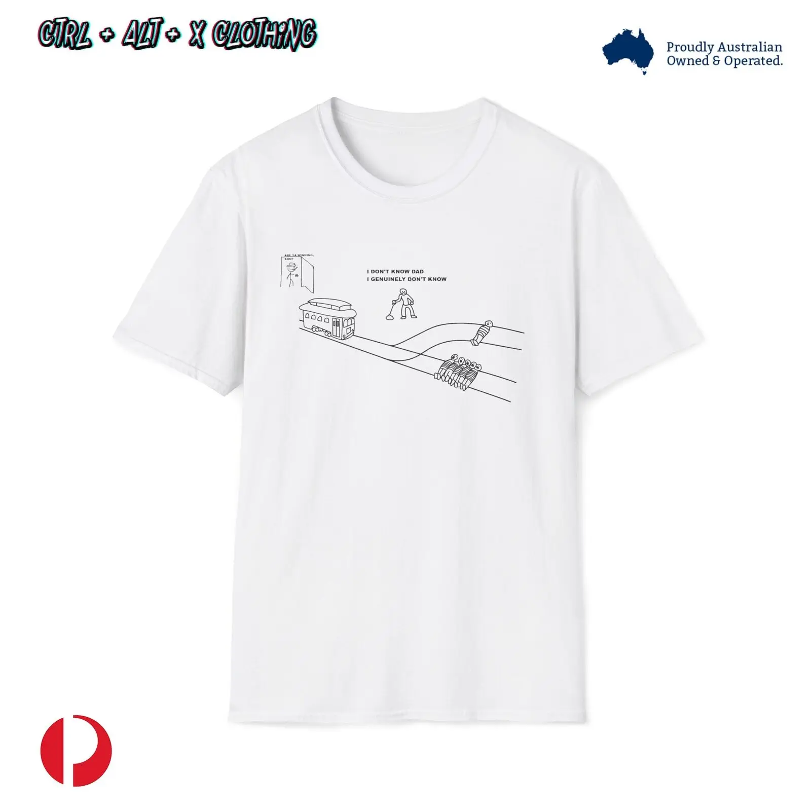 The Trolley Problem Shirt with 