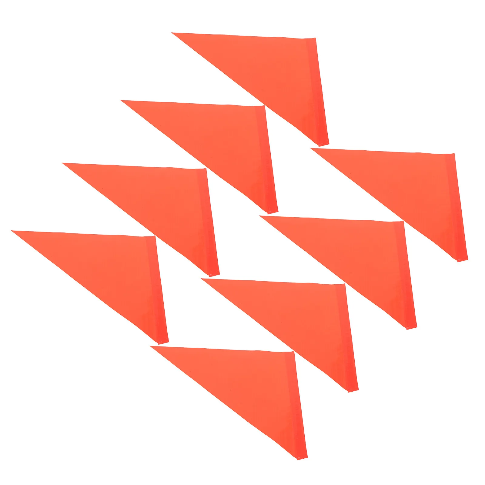 

8Pcs Reflective Safety Flag for Kids Bike High Visibility Warning Flag Strong Material Easy Recognition for Bicycle Scooter