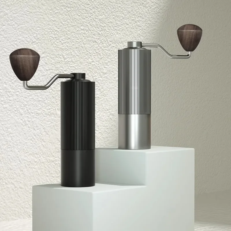 Portable Stainless Steel Hand Grinder, Light, Luxury Coffee Bean Grinder, Home Use, Time-Limited Offer, Coffee Tool