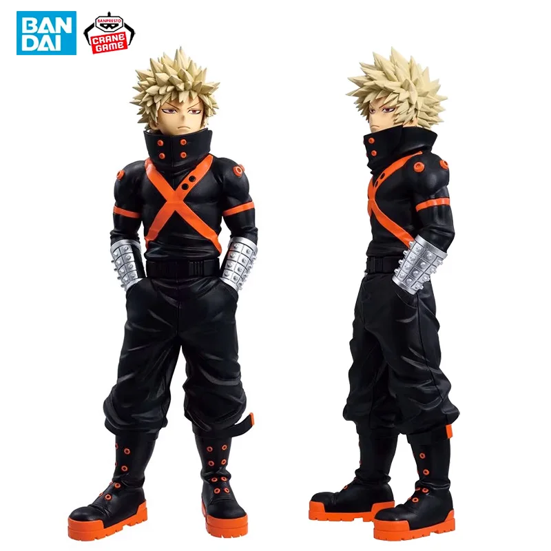 En Stock Original BANPRESTO My Hero Academia figura de la 7. a temporada Katsuki Bakugo figura Anime modelo juguete en caja genuina