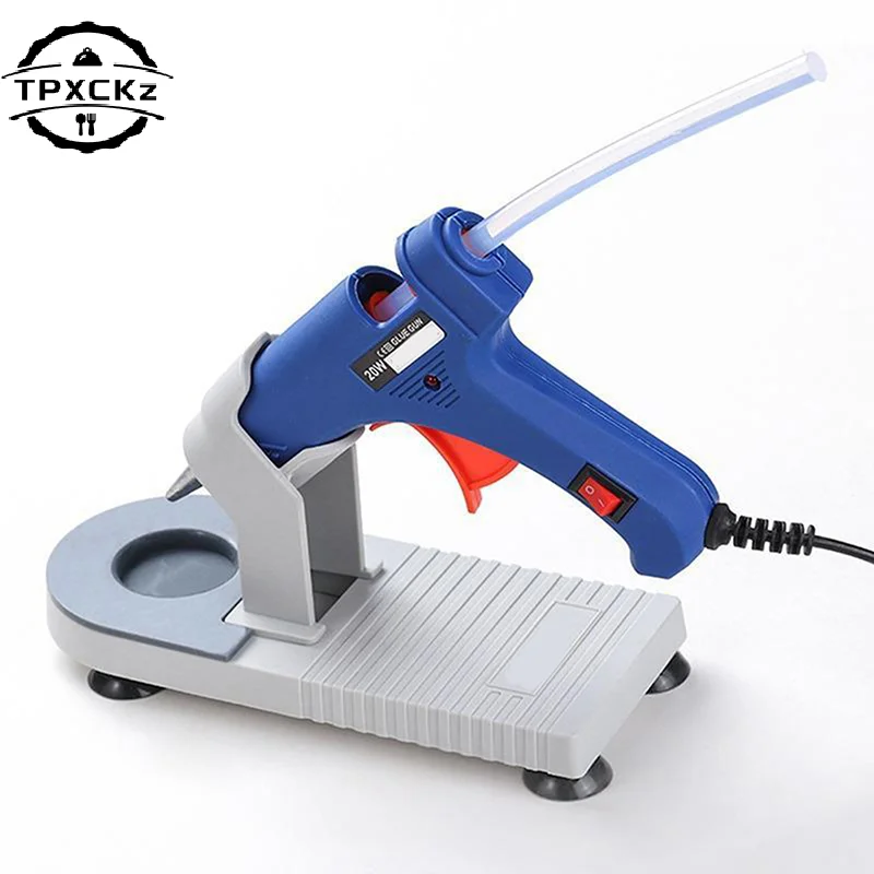 Kleber Pistole Basis Hot Melt Kleber Pistole Halterung Kleber Pistole Hause DIY Reparatur Werkzeuge Heizung Heißer Kleber Maschine Basis Gadgets Organizer Rack