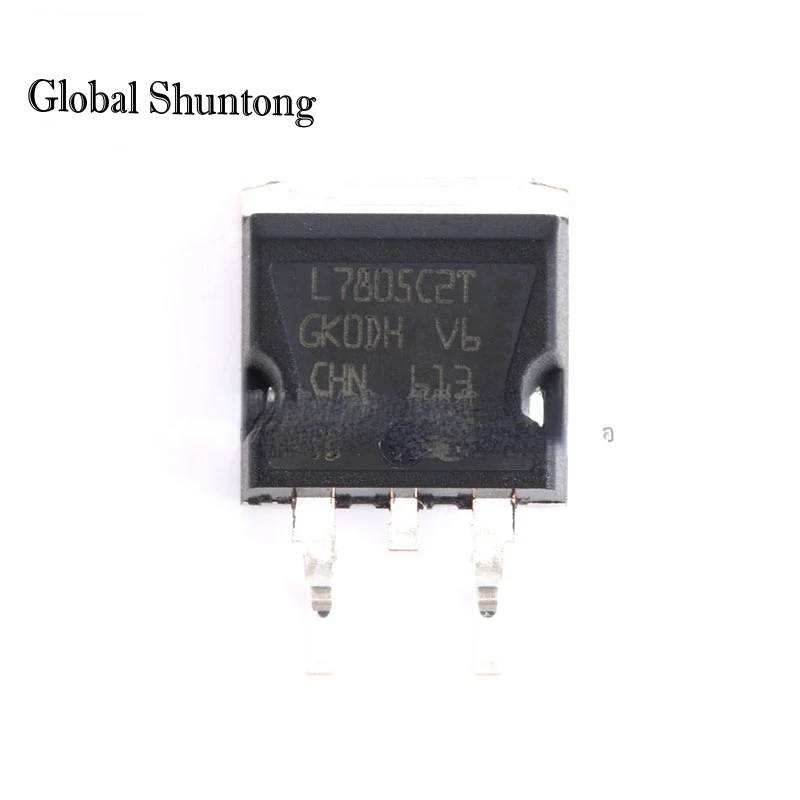 10Pcs Original L7805CD2T-TR TO-263-2 Arduino Nano Integrated Circuits Operational Amplifier Single Chip Microcomputer