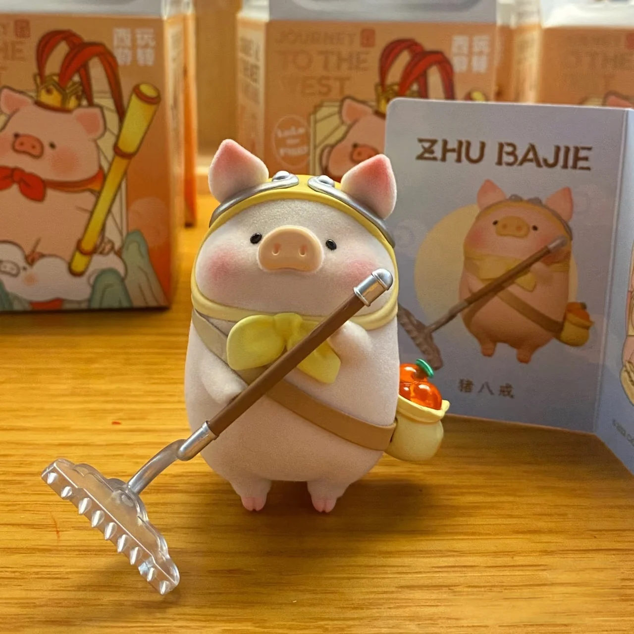 

Trendy Blind Box Original In Stock Canned Pig Lulu Pig Play Westward Journey Series Model Figurine Ornament Kawaii Accessories