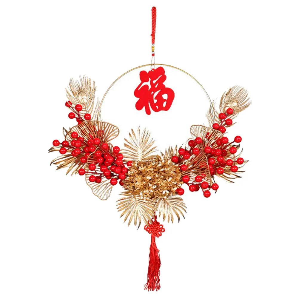 

New Year Pendant Red Traditional Chinese Style Home Decor For Spring Festival Window Hanging Ornament Party Supply Bonsai