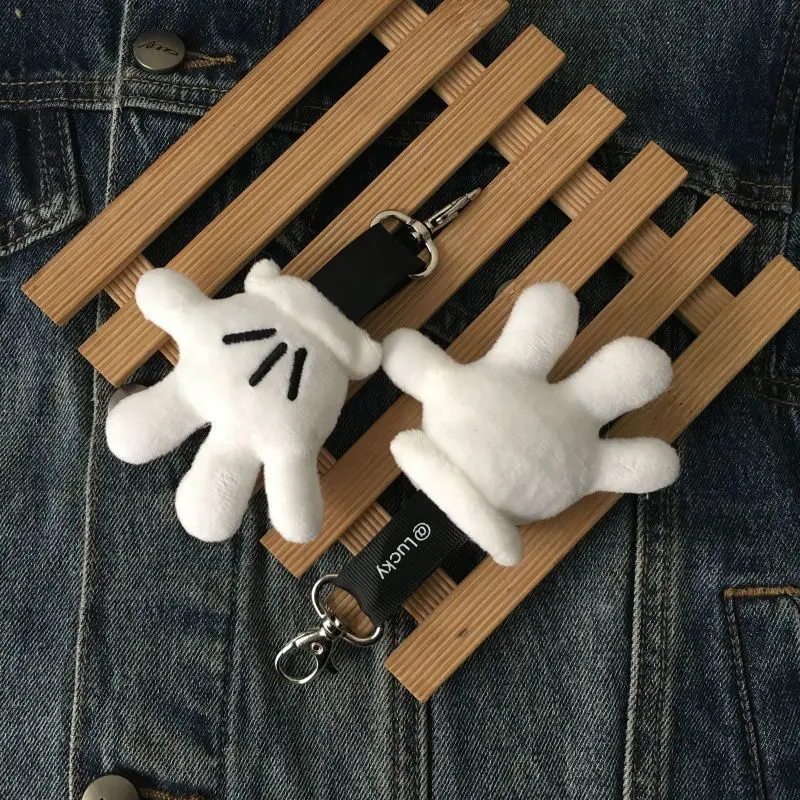 

Товары из мультфильма Диснея с Микки Маусом, милый плюшевый рюкзак-кукла, очаровательный креативный персонализированный брелок для пары, подарок