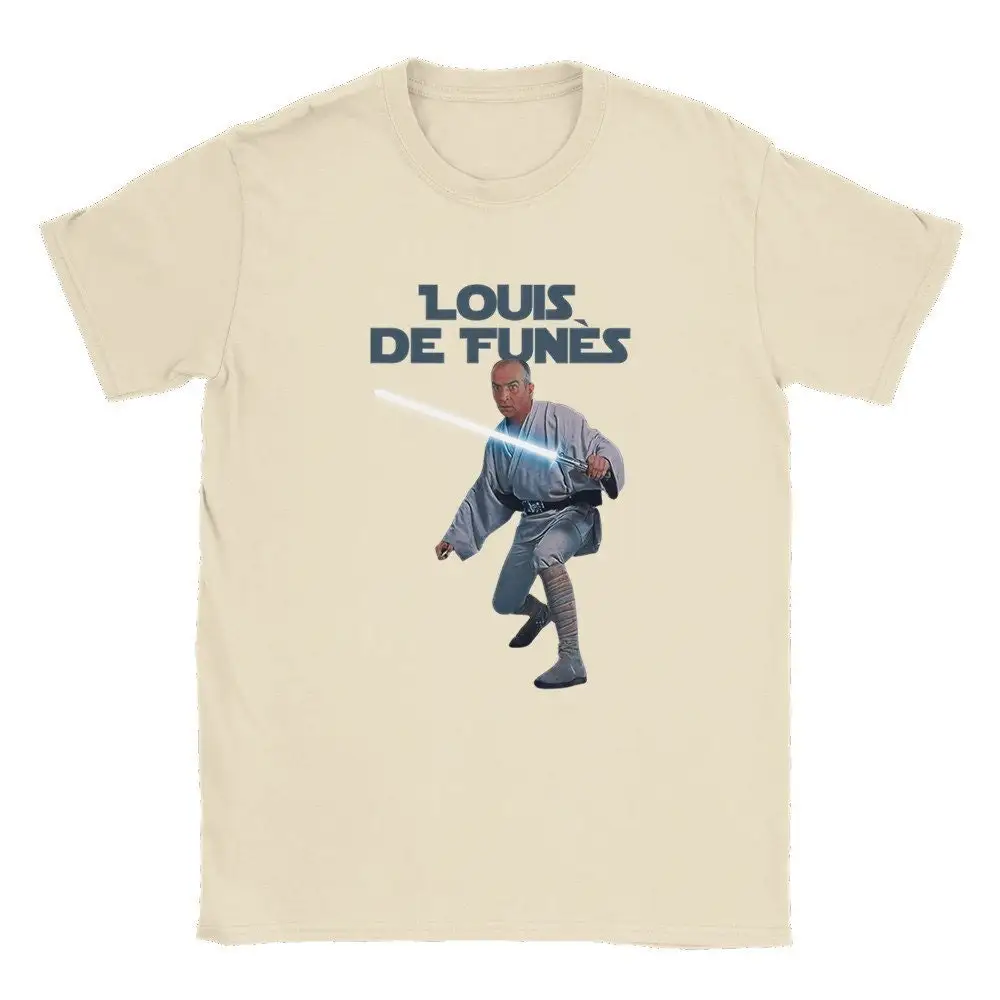 Louis de Funès Parody T Shirt Vintage Comedy Space movie tee Funny Sci Fi Old