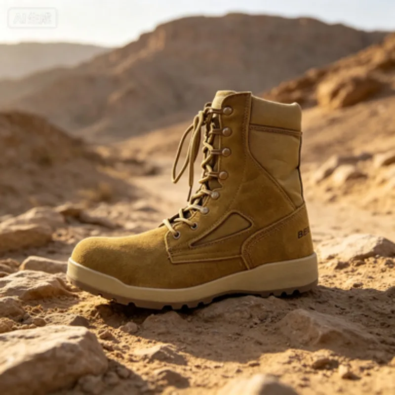 2026 Best Selling Hiking Sneakers For Men High Quality Trekking Shoes Men Wearable Climbing Shoes Men High Top Man Shoe Mountain
