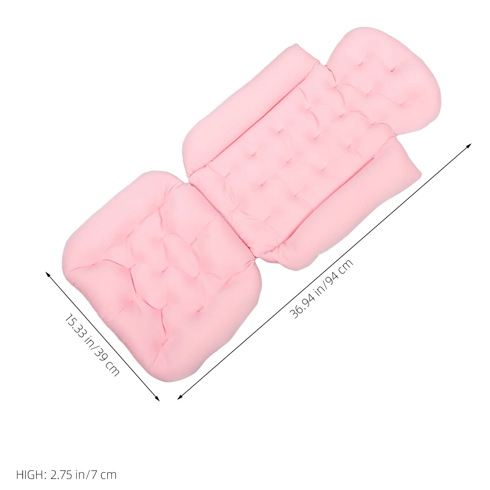 

Non-Slip Bath Mat Bathing Cushion Long Bathtub Pillow Supportive Adult Bathtub Pillow Spa Bathroom Bath Supply
