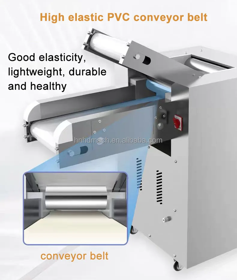 Pressa per tortilla in acciaio Sfogliatrice per pasta più venduta in acciaio inossidabile