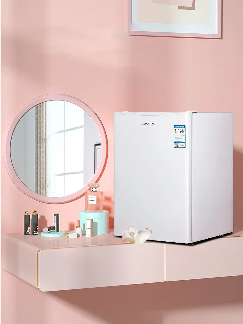 Beauty cosmetics maternal and infant white single-door small refrigerator refrigeration energy-saving rental dormitory