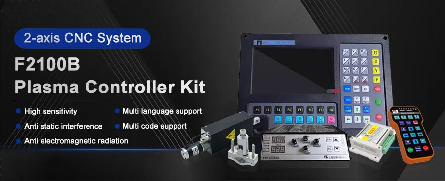 Controller Printnc CNC Kit F2100B / SF-2100C / F2100T+F1621+JYKB-100-DC24V-T3 2-Achsen-Plasmaschneidemaschine Höhenbrennersteuerung – Detail 3