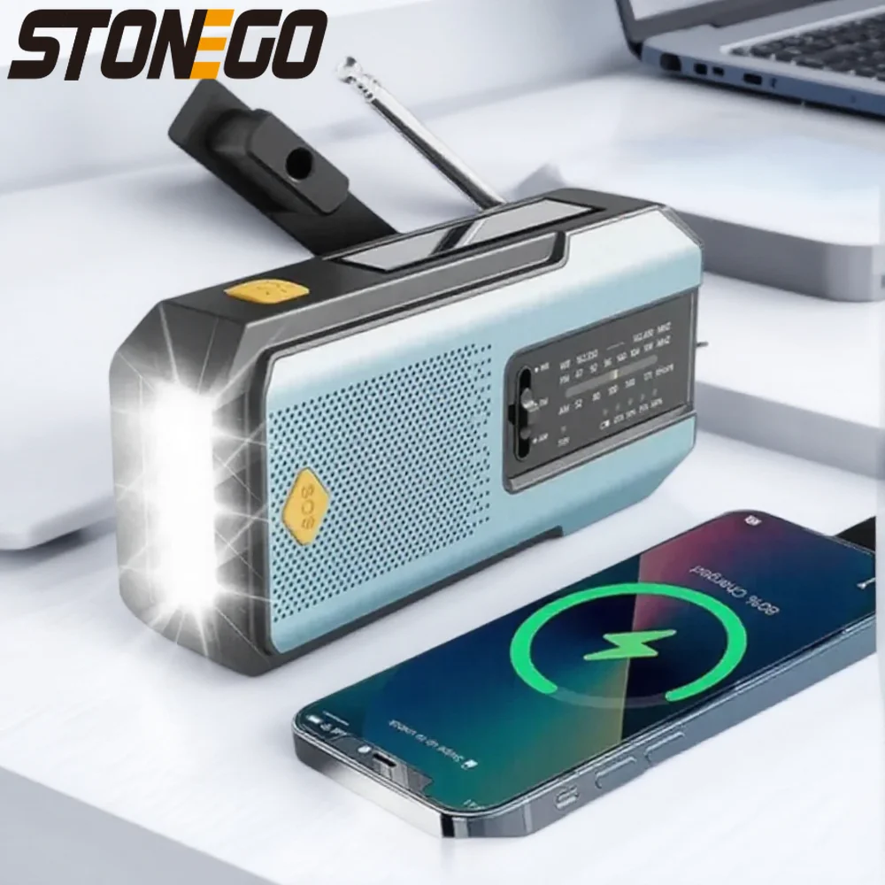 2000Mah Solar Hand … - image