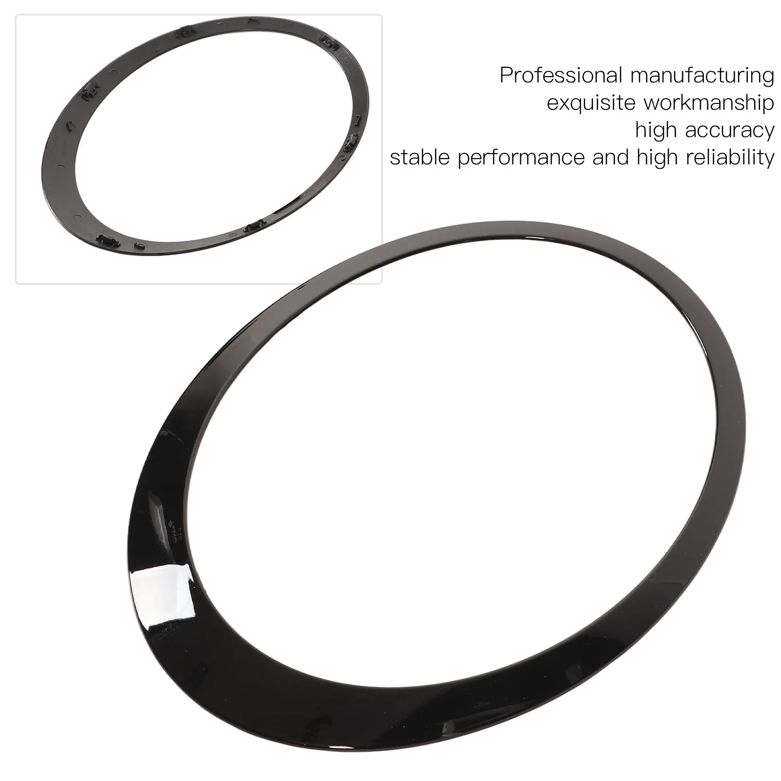 Headlight Bezel Cover Wear Resistant Anti Scratch Professional Rugged Dustproof Taillight Guard Trim for Car Accessories