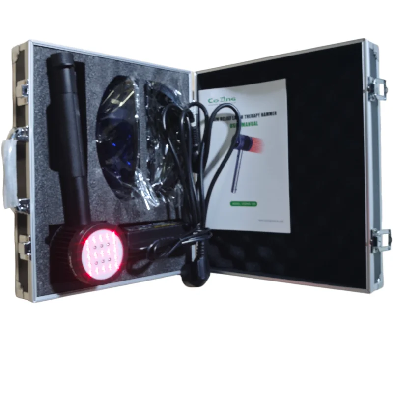 Professional 5W 1295mw 650nm x19 808nm x6 Cold Laser, Medical Grade Home Use Device for Meniscus Tear Body Pain Tissue Growth