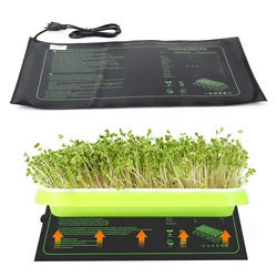 Seedling Heating Pad For Seed Starting And Plant Germination Inside The Seedling Heating Pad For Hydroponics Waterproof Eu Plug
