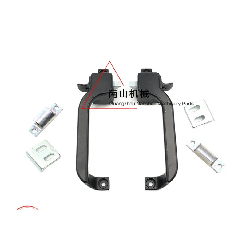 For Xcmg Xe60front Windscreen Glass Lock Cab Front Windscreen Glass Buckle Armrest Lock Lock Excavator Parts