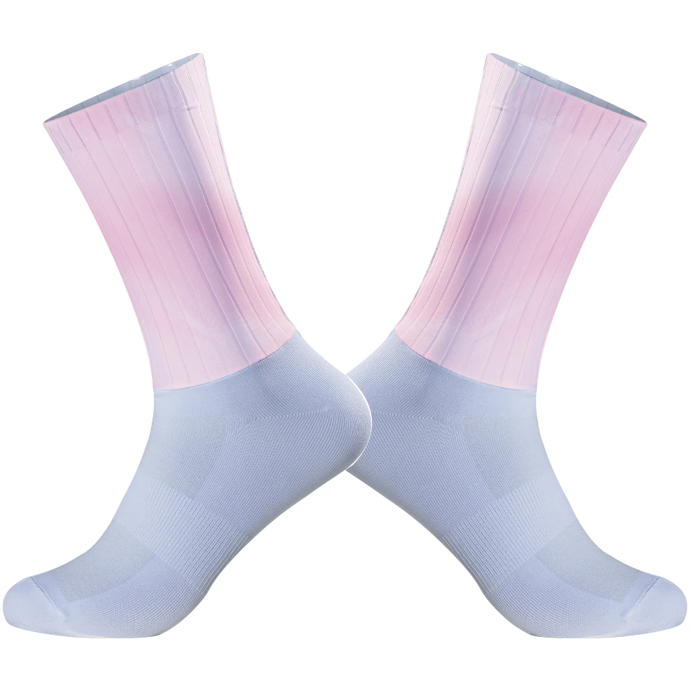 Atmungsaktive rutsch feste Silica Pro Gel Sports ocken Sommer Aero Bike Team Rad socken Männer Frauen 2024 neu