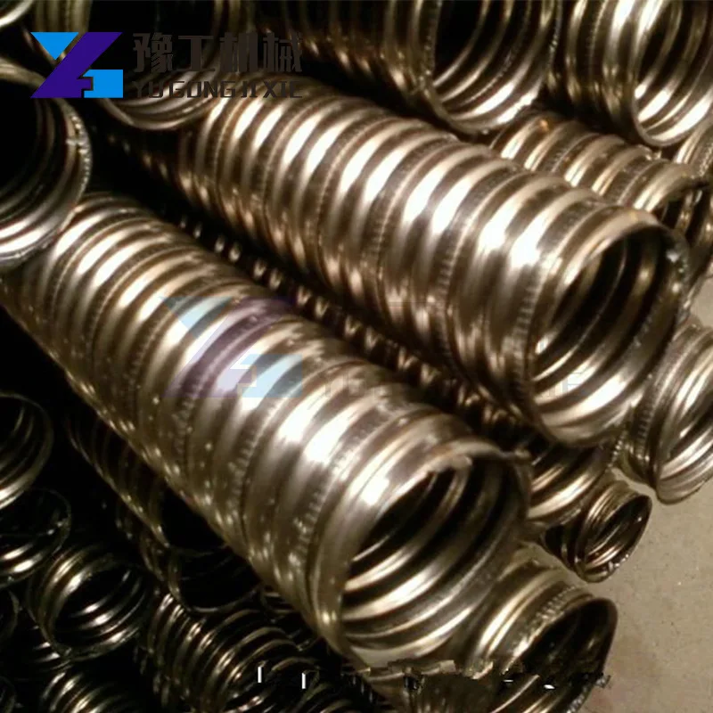 YUGONG Ripple Control Prestressed Corrugated Control Pipe Metal Corrugated Pipe Bender Machine Flat Mill Roll Mill