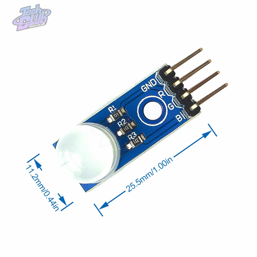 Diodo a emissione luminosa del modulo LED RGB da 10MM per accessori per lampade luminose Kit di componenti elettronici fai-da-te
