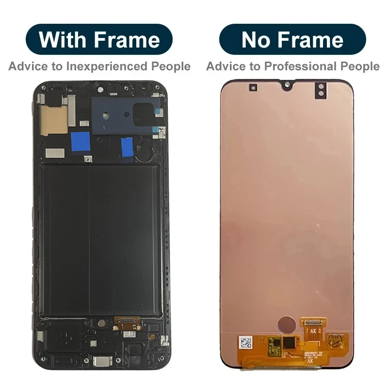 OLED/Incell Pantalla For Samsung A50 Display A505F/DS A505F A505FD A505A LCD Screen Touch Screen Digitizer Assembly Replacement