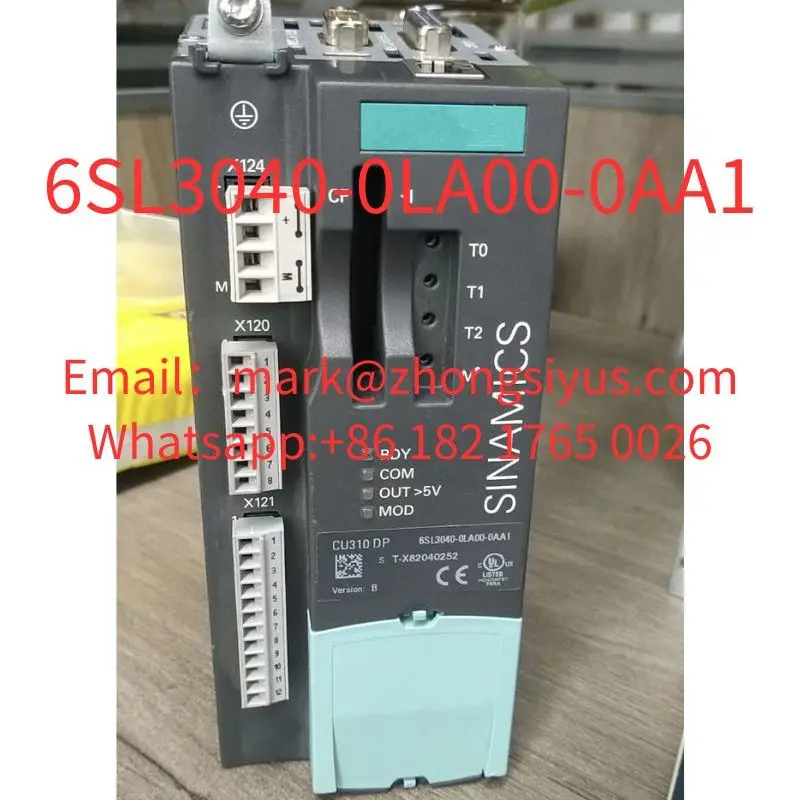 

6SL3040-0LA00-0AA1 Used SINAMICS S120 Control Unit CU310 DP with PROFIBUS interface without CompactFlash card