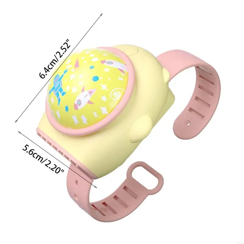 L8RE Наручные часы Вентилятор Персональный вентилятор Летний перезаряжаемый ленивый спортивный портативный холодильник