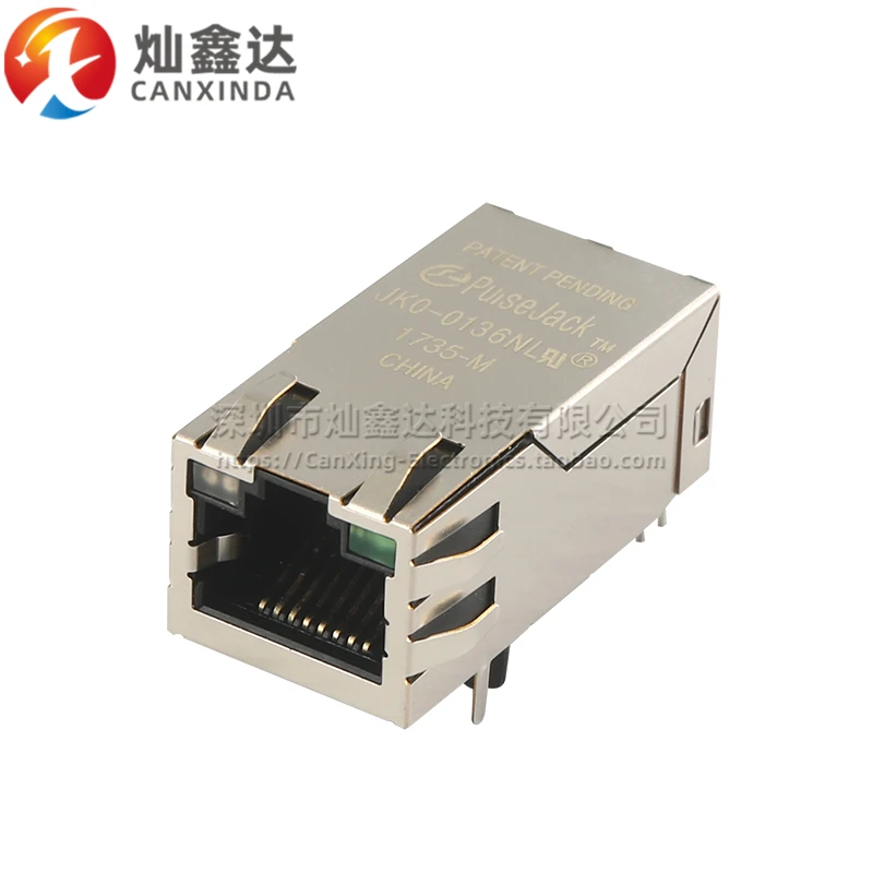 5 قطعة/JK0-0136NL JKO-0136NL واجهة الشبكة المقبس RJ45 محول الشبكة بقعة يمكن اطلاق النار مباشرة
