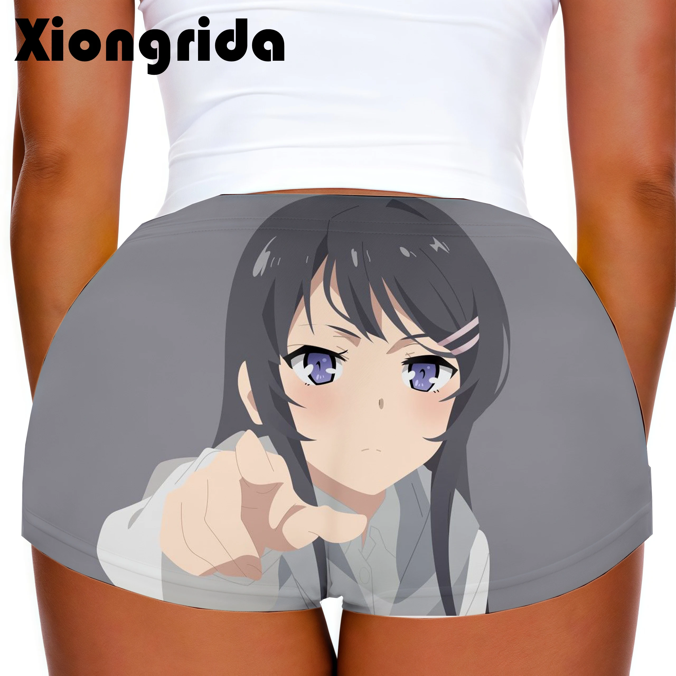 Hentai Pantaloncini sexy con stampa anime Donna Vita bassa Nagatoro Hayase Pantaloni caldi Pantaloncini per costumi cosplay donna
