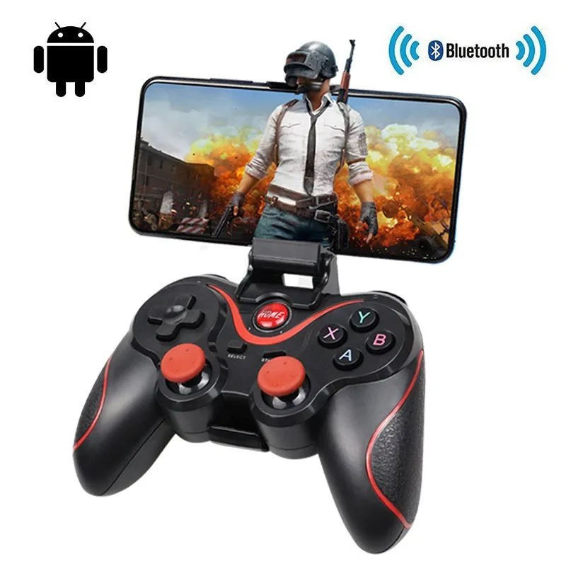 Terios T3 Wireless Controller Support Bluetooth Gamepad For Switch/ PS3 Controle for Tablet Android Smart Phone PC Joystick