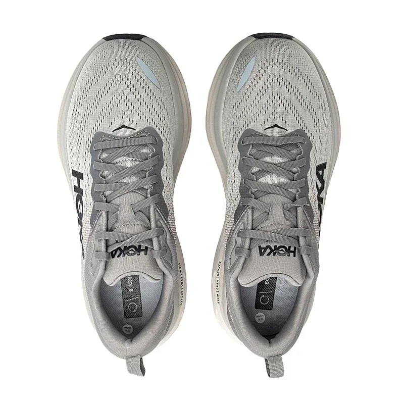 Original Hoka One One Bondi 8 Men Women Lightweight Running Shoes Elastic Cushioning Sneakers Breathable Outdoor