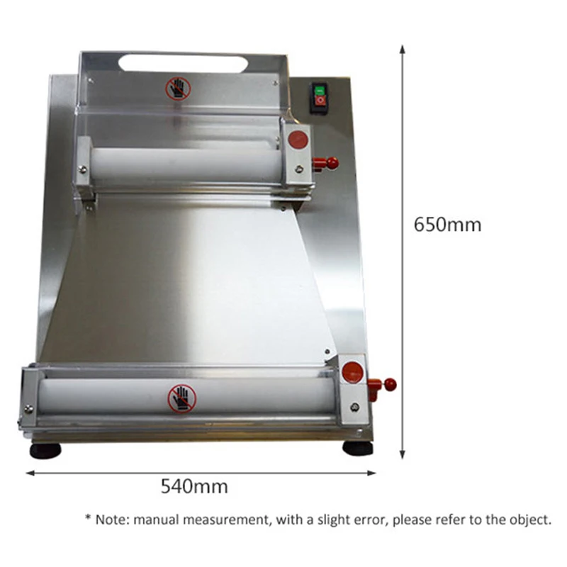 Commercial Electric Pizza Dough Pressing Machine Dough Roller Sheeter Tortilla Pizza Presser